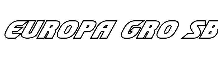 Shining Herald Outline Italic  Free Fonts Download