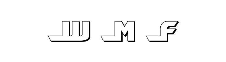 Shining Herald 3D Regular  Free Fonts Download