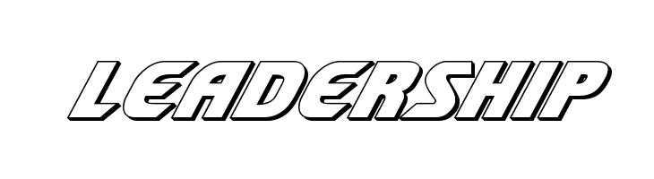 Shining Herald 3D Italic  Free Fonts Download