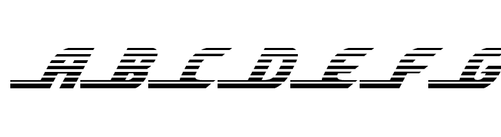 Shining Herald Gradient Italic  Free Fonts Download