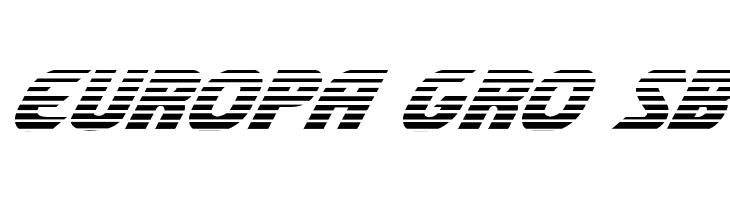 Shining Herald Gradient Italic  Free Fonts Download