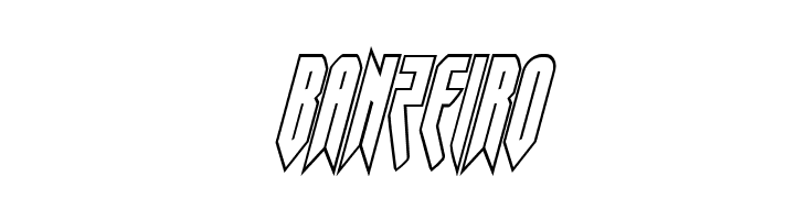 Opus Magnus Outline Condensed Italic  Free Fonts Download