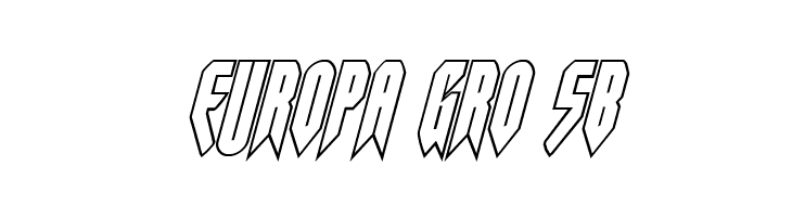 Opus Magnus Outline Condensed Italic  Free Fonts Download