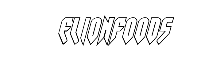 Opus Magnus Outline Italic  Free Fonts Download