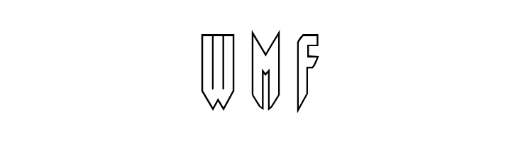 Opus Magnus Outline Condensed  Free Fonts Download