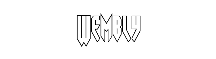 Opus Magnus Outline Condensed  Free Fonts Download