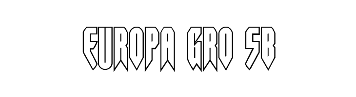 Opus Magnus Outline Condensed  Free Fonts Download