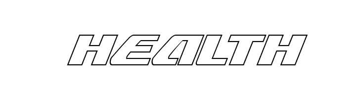 Global Dynamics Outline Italic  Free Fonts Download