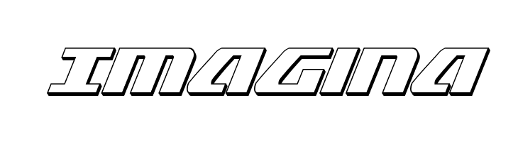 Global Dynamics 3D Italic  Free Fonts Download