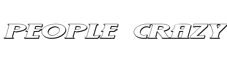 Wolf's Bane II Super-Expand 3D Italic  Free Fonts Download