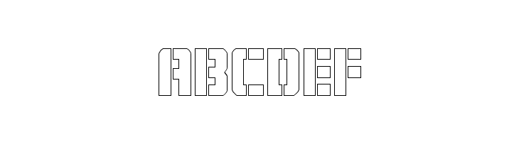 Covert Ops Outline Regular  Free Fonts Download