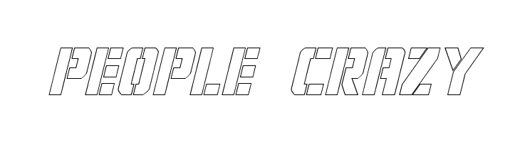 Covert Ops Outline Italic  Free Fonts Download