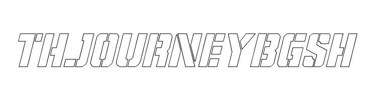 Covert Ops Outline Italic  Free Fonts Download