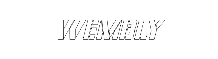 Covert Ops Outline Italic  Free Fonts Download