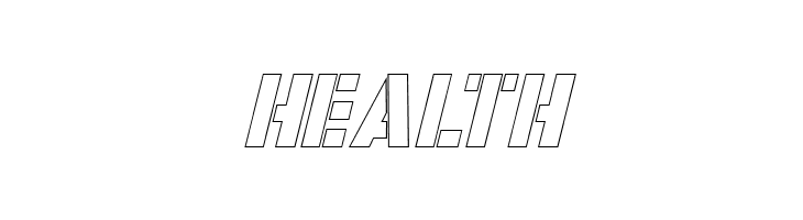 Covert Ops Outline Italic  Free Fonts Download