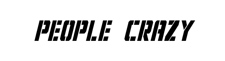 Covert Ops Condensed Italic  Free Fonts Download