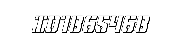 Covert Ops 3D Italic  Free Fonts Download