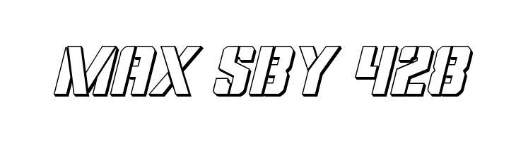 Covert Ops 3D Italic  Free Fonts Download