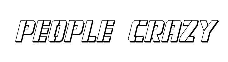 Covert Ops 3D Italic  Free Fonts Download