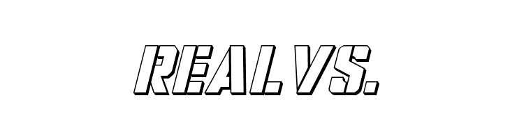 Covert Ops 3D Italic  Free Fonts Download