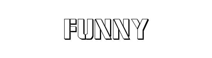 Covert Ops 3D Regular  Free Fonts Download