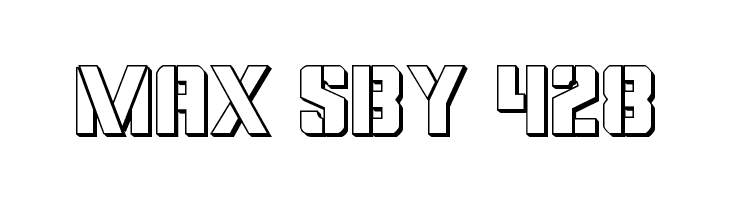 Covert Ops 3D Regular  Free Fonts Download