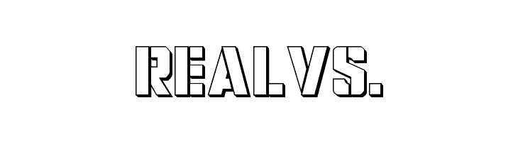 Covert Ops 3D Regular  Free Fonts Download