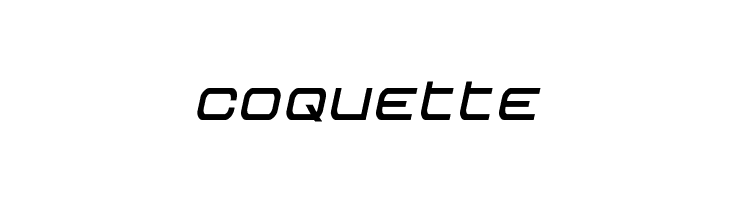 Nextwave Condensed Italic  Free Fonts Download