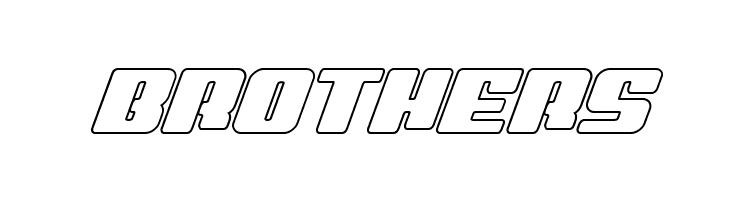 Virgin Hybrid Outline  Free Fonts Download