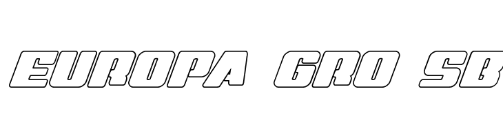 Virgin Hybrid Outline  Free Fonts Download