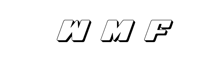 Virgin Hybrid 3D  Free Fonts Download