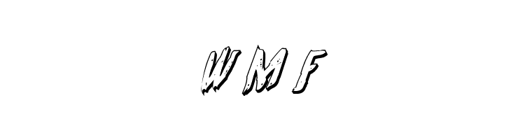 Cyrus the Virus 3D Italic  Free Fonts Download