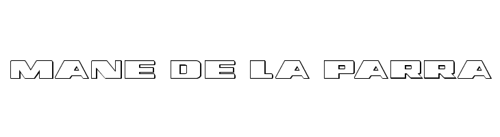 Dassault 3D Regular  Free Fonts Download