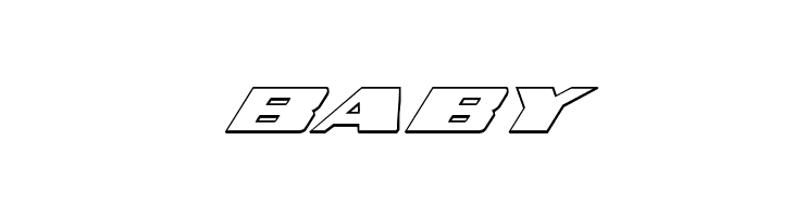 Dassault 3D Italic  Free Fonts Download