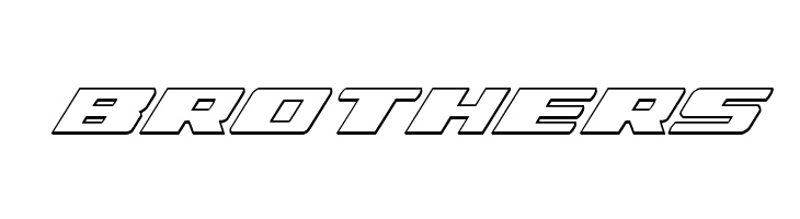 Dassault 3D Italic  Free Fonts Download