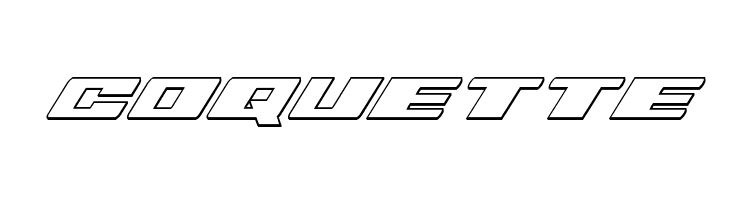 Dassault 3D Italic  Free Fonts Download