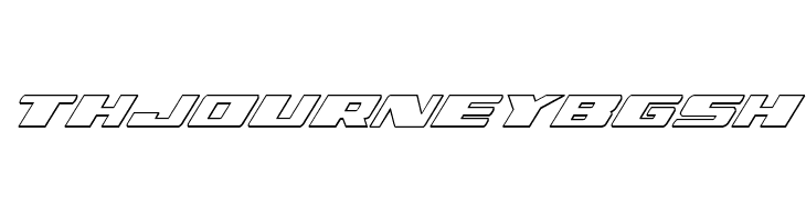 Dassault 3D Italic  Free Fonts Download