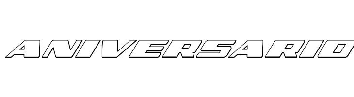 Dassault 3D Italic  Free Fonts Download