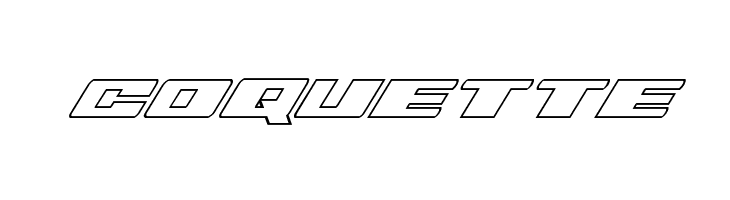 Dassault Outline Italic  Free Fonts Download