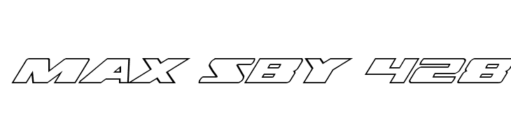 Dassault Outline Italic  Free Fonts Download