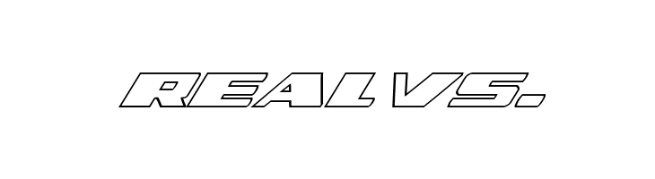 Dassault Outline Italic  Free Fonts Download