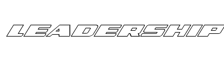 Dassault Outline Italic  Free Fonts Download