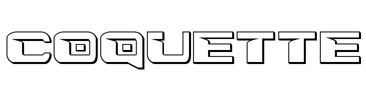 Interdiction 3D Regular  Free Fonts Download