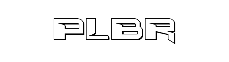 Interdiction 3D Regular  Free Fonts Download