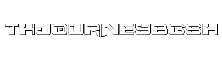 Interdiction 3D Regular  Free Fonts Download