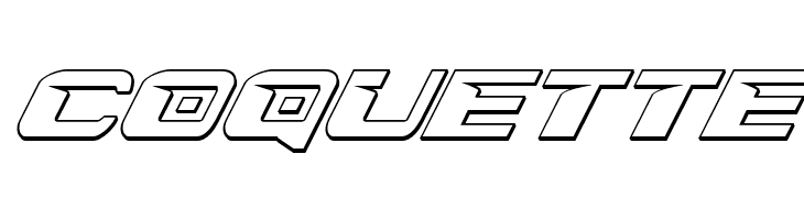 Interdiction 3D Italic  Free Fonts Download