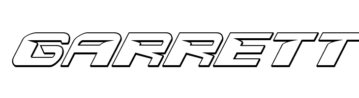 Interdiction 3D Italic  Free Fonts Download