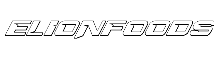 Interdiction 3D Italic  Free Fonts Download