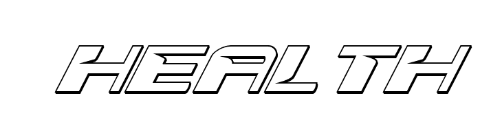 Interdiction 3D Italic  Free Fonts Download