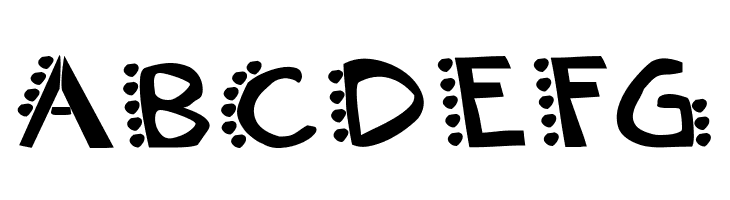 Krisdotty  Free Fonts Download